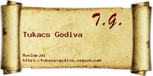 Tukacs Godiva névjegykártya